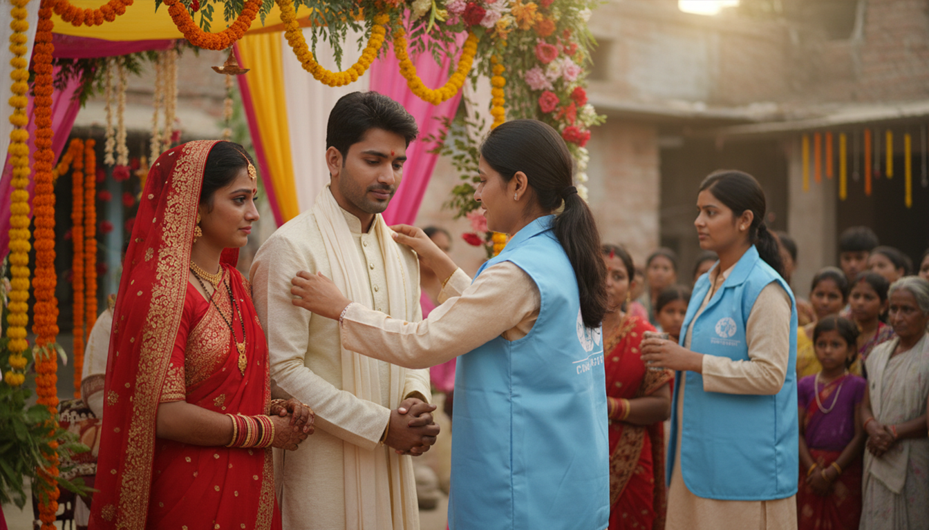 गरीब परिवार की बेटियों के कन्यादान हेतु सहयोग