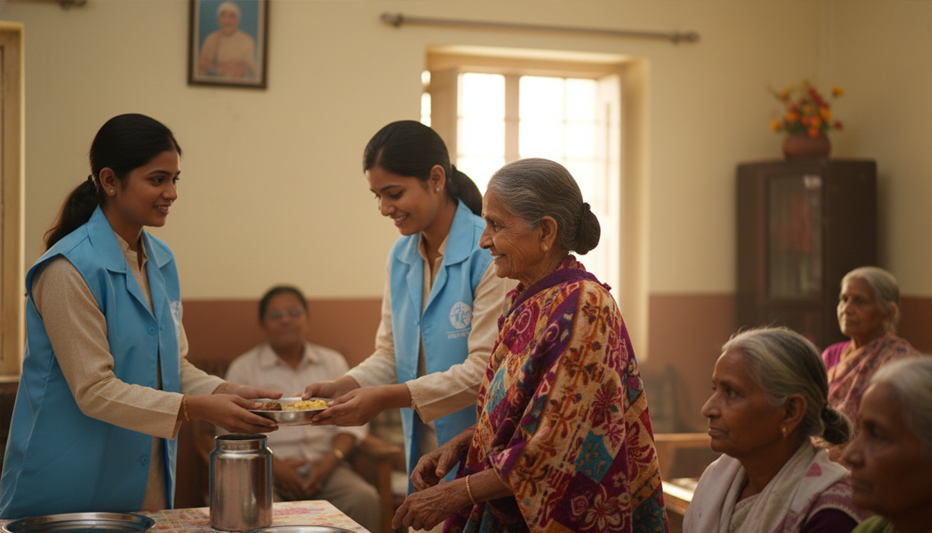 वृद्धा आश्रम सेवा