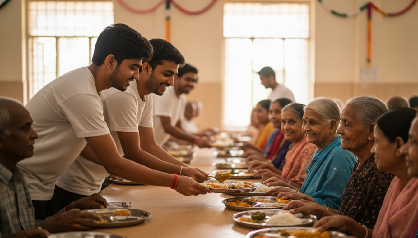 वृद्धा आश्रम सेवा कार्यक्रम